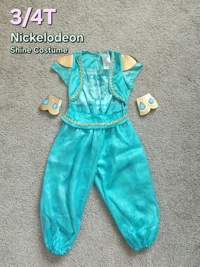 Nickelodeon Shimmer & Shine Teal Halloween Costume - 3T / 4T